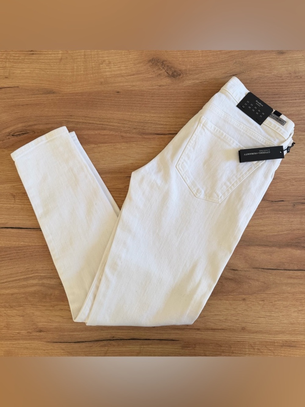 Citizens Of Humanity White Skinny Jeans